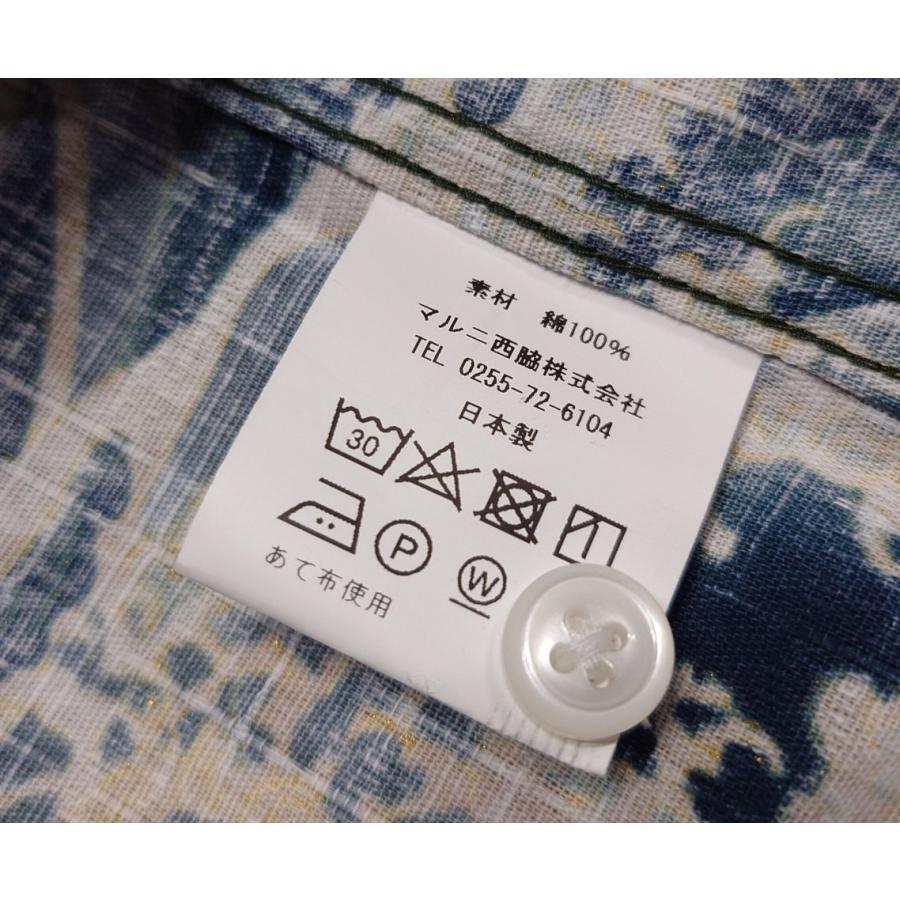 西脇長造商店 長袖シャツ / 【波】 | 西脇長造商店 | 06