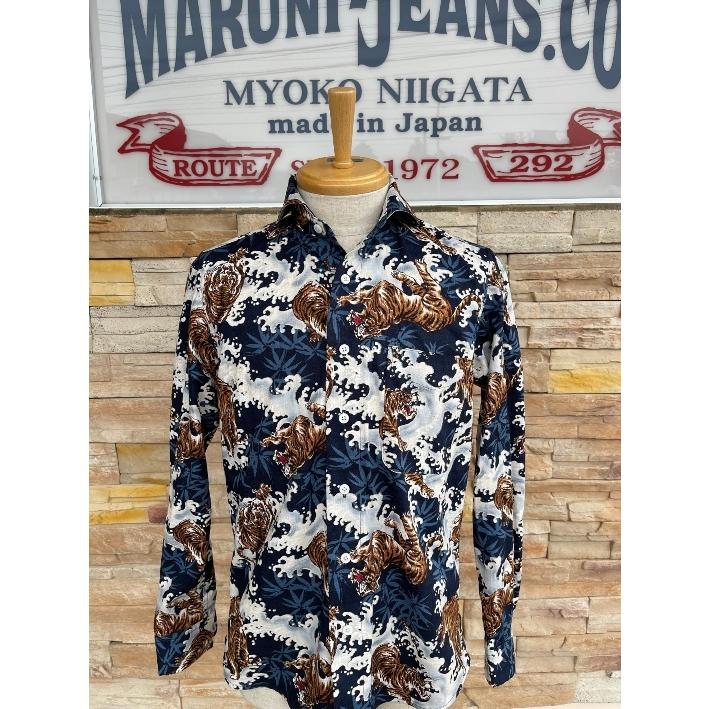 西脇長造商店 長袖シャツ / 【虎・ネイビー】　 | 西脇長造商店