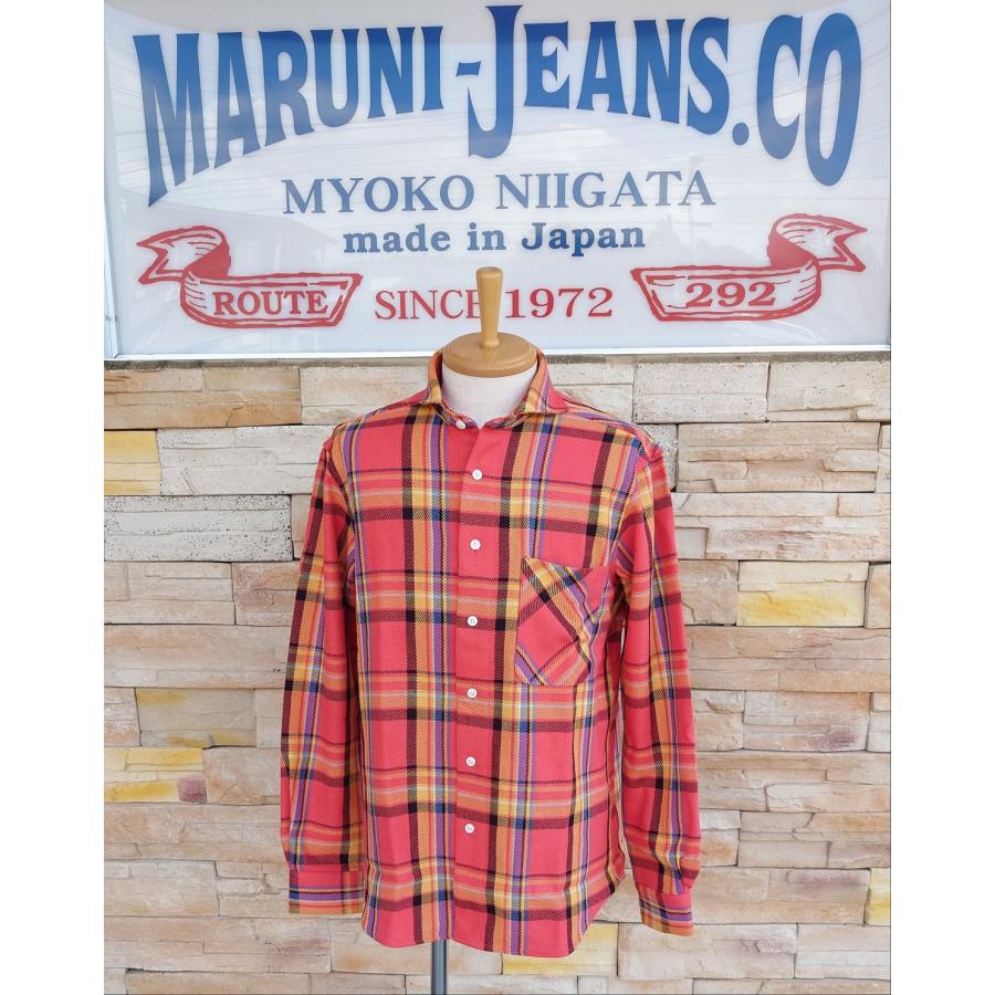 西脇長造商店 / 長袖シャツ　ヴィンテージチェック【レッド】 | 西脇長造商店