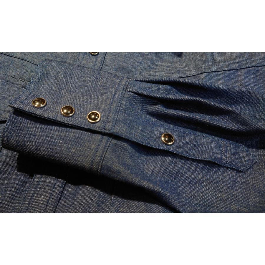 西脇長造商店 / 長袖ウエスタンシャツ【8ozデニム】 | 西脇長造商店 | 05