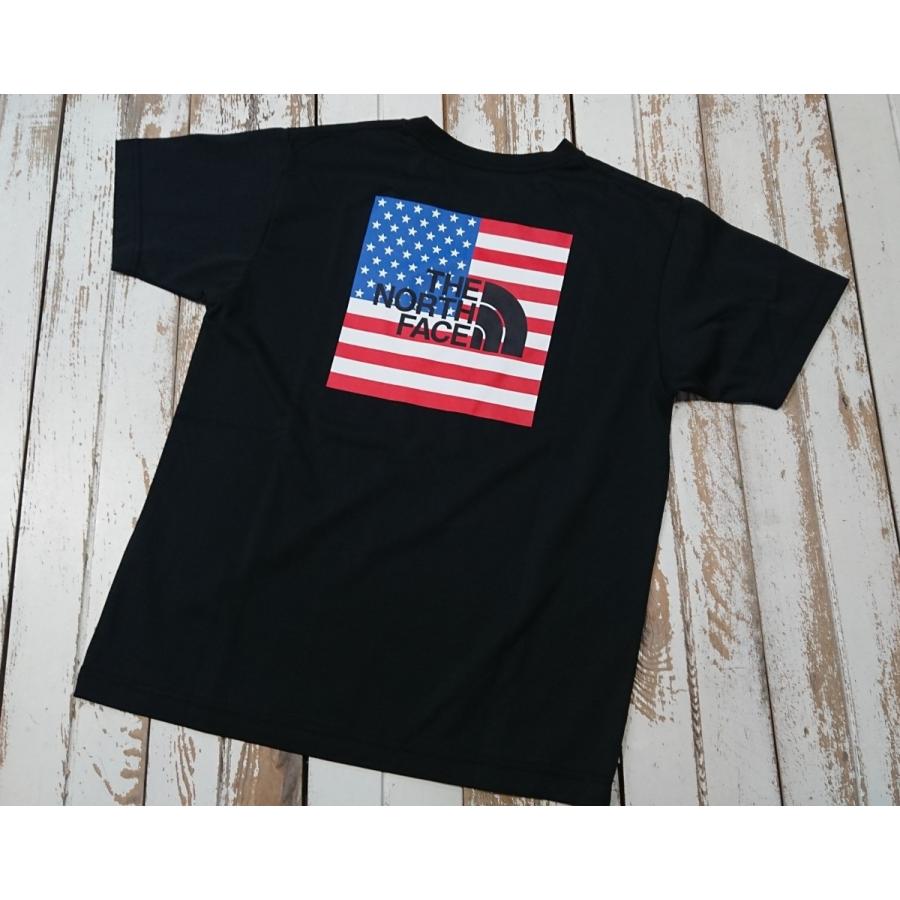thenorthface ユニフォーム THE NORTH FACE S/S NATIONAL FLAG TEE BLACK 21SS-I（ザ