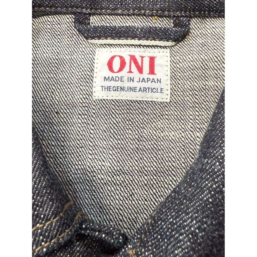 鬼デニム / 13.5ozロングスラブデニム カバーオール 【ONI-03502N-LS13