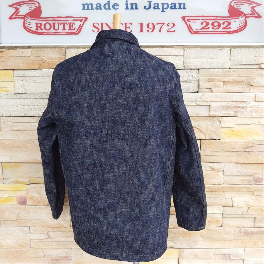 鬼デニム / 17oz鬼絣デニム 【ONI-03502 Kasuri】カバーオール 鬼デニム / 17oz鬼絣デニム 【ONI-03502 Kasuri】カバーオール