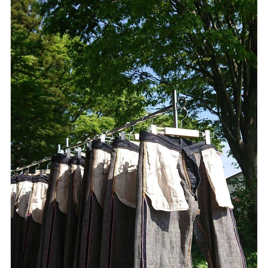 鬼デニム / 20ozシークレットデニム　ONI-288ZR【レギュラーストレート】 妙高の天然水洗い・天日干し仕上げ | 鬼デニム | 12