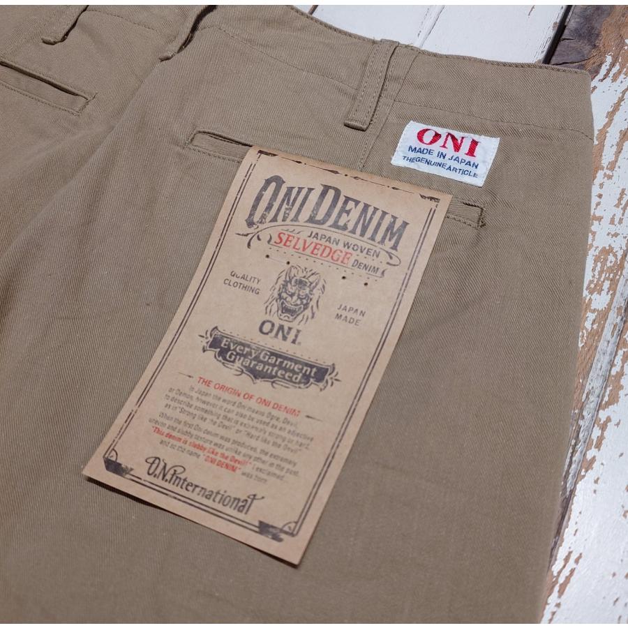 鬼デニム / チノパン 【ONI-718CH-KHB　ベージュ】 | 鬼デニム | 02