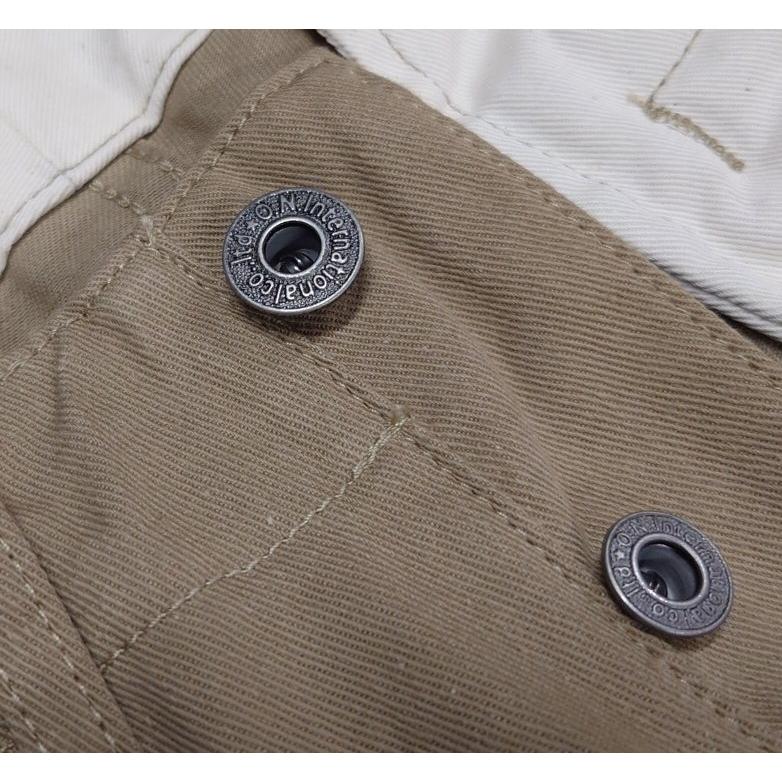 鬼デニム / 9.5ozセルビッジチノ トラウザー【ONI-737-SVC-KHB