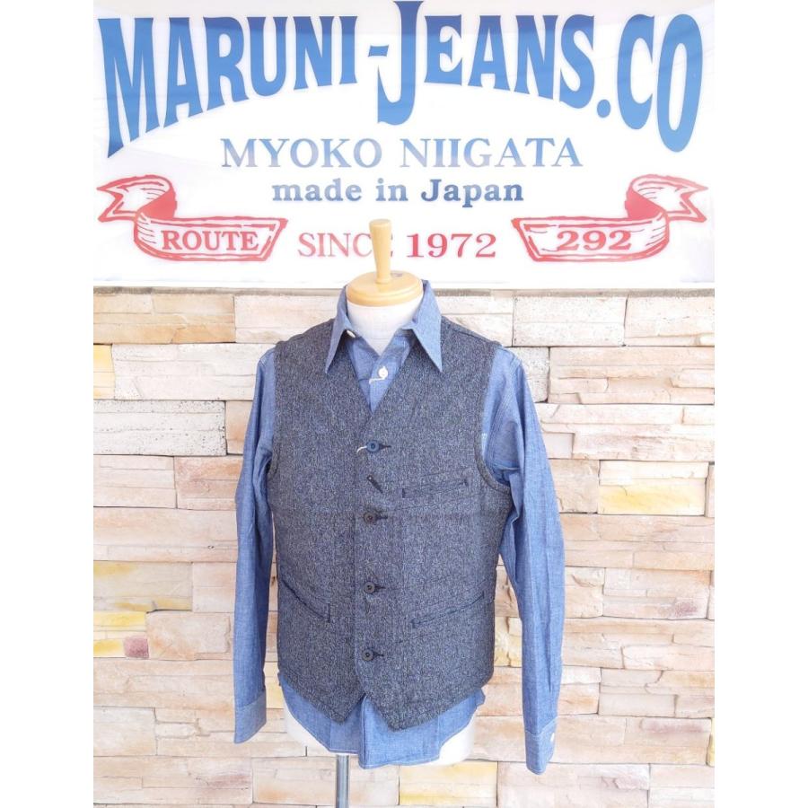 SUGAR CANE CANE シュガーケーン / 9oz. BLACK COVERT WORK VEST