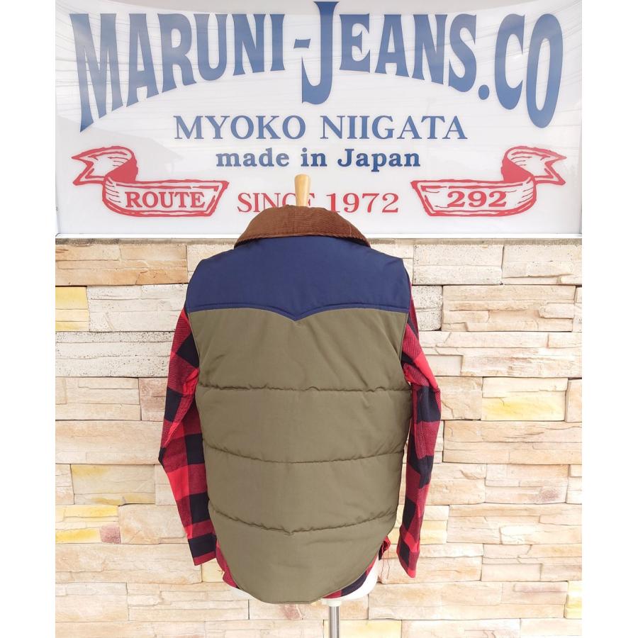 SUGAR CANE CANEシュガーケーン / T/C PADDED VEST SC15400 : マルニ