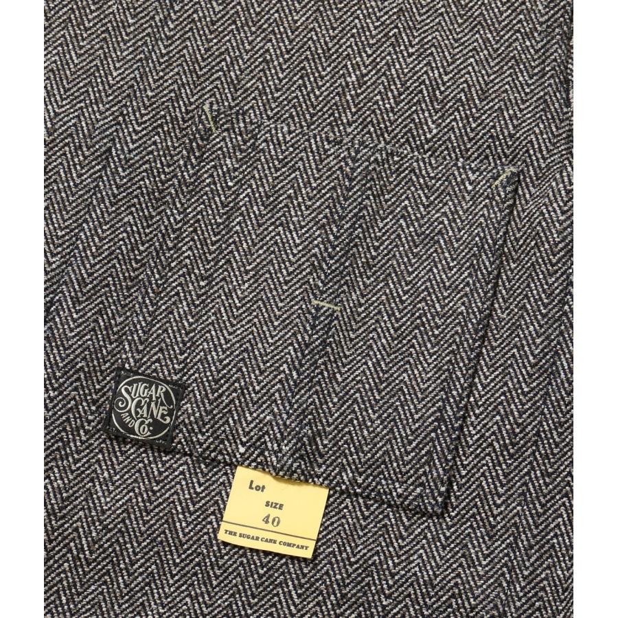 SUGAR CANE シュガーケーン / FICTION ROMANCE 16.7oz. INDIGO TWEED