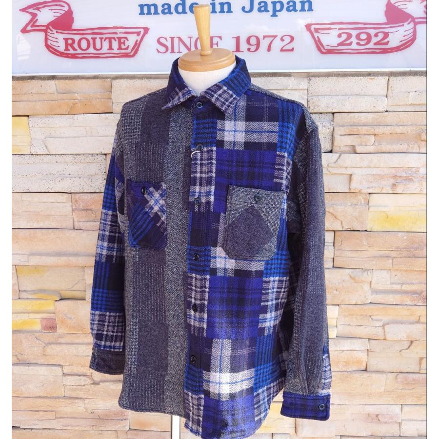 SUGAR CANE シュガーケーン / TWEED PATCHWORK PLAID x SUGAR CANE シュガーケーン / TWEED PATCHWORK PLAID x