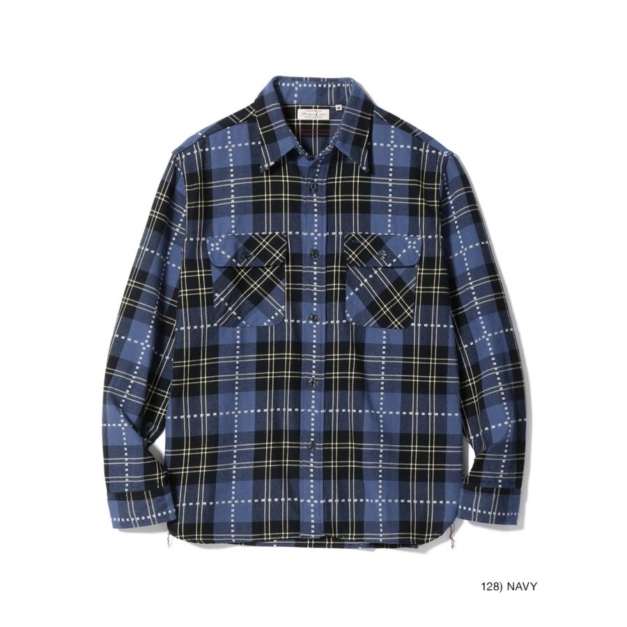 SUGAR CANE シュガーケーン / FICTION ROMANCE DOBBY CHECK WORK SHIRT