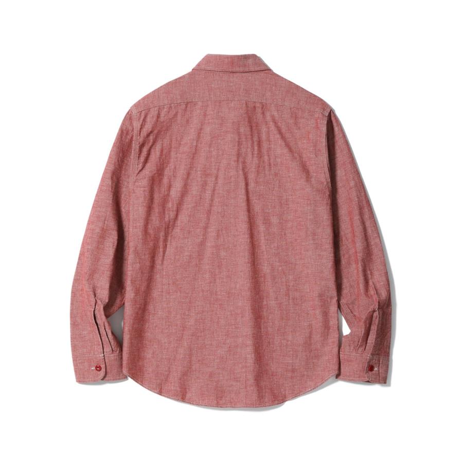 SUGAR CANE シュガーケーン / RED CHAMBRAY WORK SHIRT (LONG SLEEVE