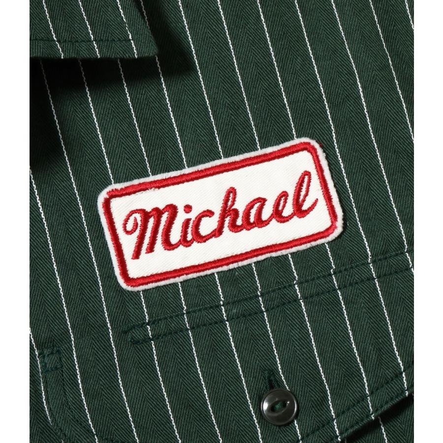 美品　SUGAR CANE COKE STRIPE WORK SHIRT SUGAR CANE シュガーケーン / COKE STRIPE WORK SHIRT with