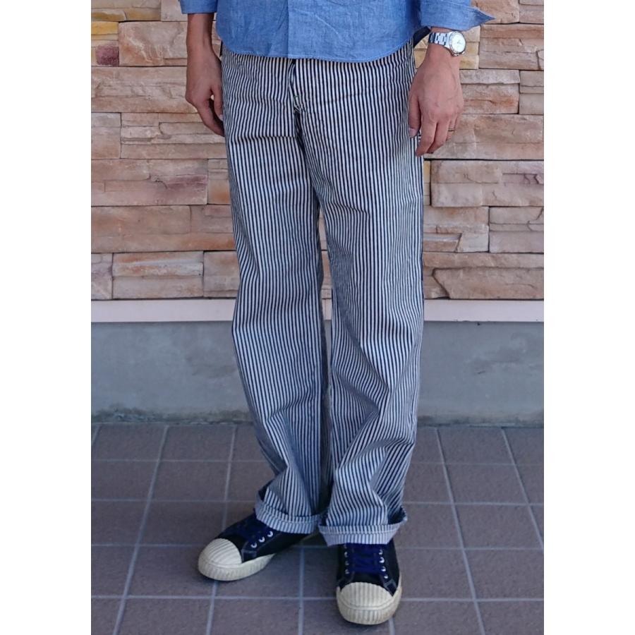 SUGAR CANE シュガーケーン / 11oz. HICKORY STRIPE WORK PANTS SUGAR CANE シュガーケーン / 11oz. HICKORY STRIPE WORK PANTS
