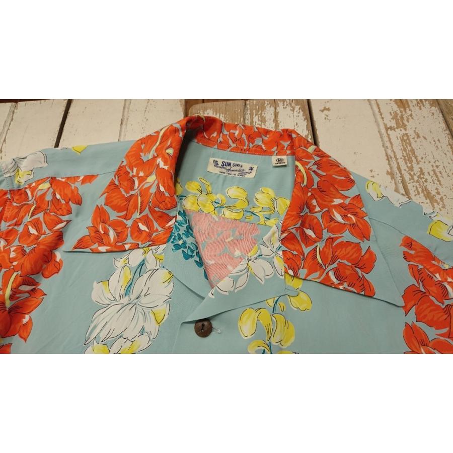 SUN SURF サンサーフ / S/S HAWAIIAN SHIRT ”FLORAL CHAIN