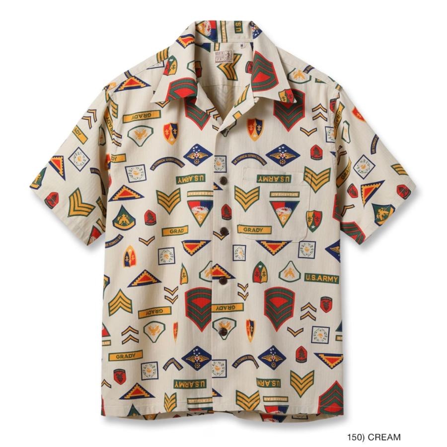 SUN SURF SURFサンサーフ / COTTON HERRINGBONE HAWAIIAN SHIRT