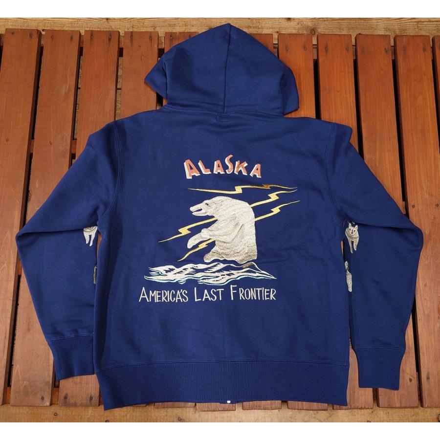 TAILOR TOYO TOYO テーラー東洋 / SUKA ZIP PARKA EMBROIDERED “ALASKA