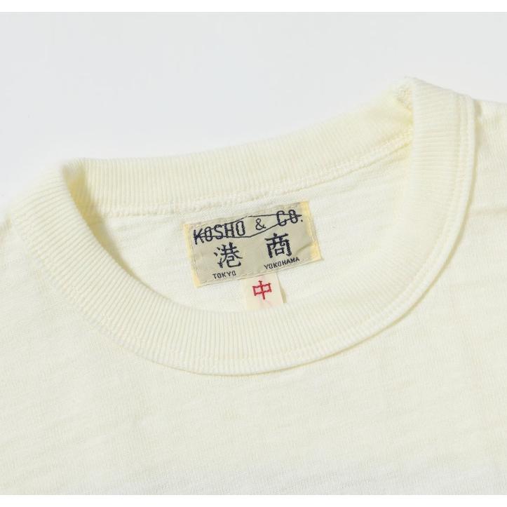 TAILOR TOYO テーラー東洋 港商 / KOSHO & CO. S/S SLUB YARN T-SHIRT