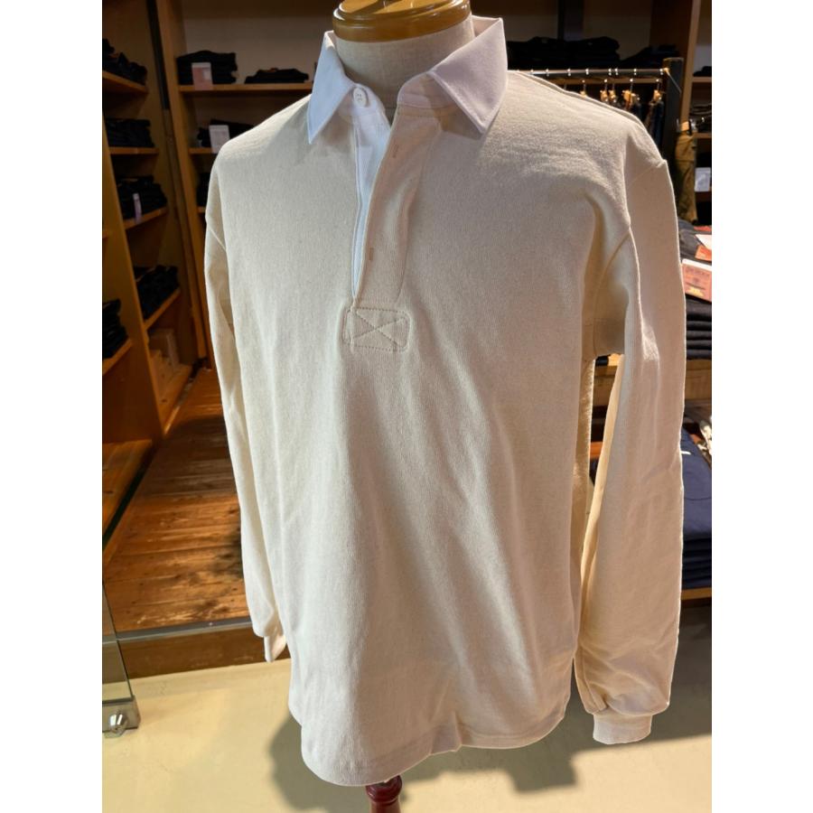 BARBARIAN バーバリアン / Heavy Weight Rugby Collar L/S Shirts