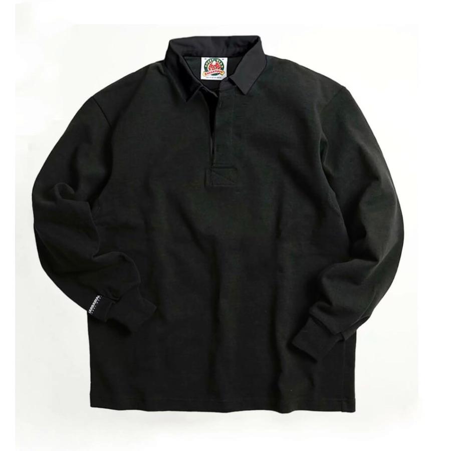 BARBARIAN バーバリアン / Heavy Weight Rugby Collar L/S Shirts