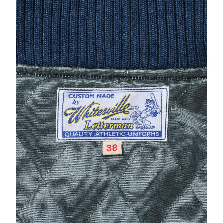 WHITES VILLE ホワイツビル　　/　30oz. WOOL MELTON AWARD JACKET “BLUE PECKERS” (NAVY) 　WV15783-128の画像