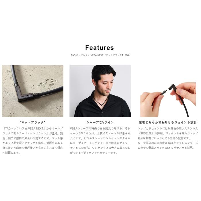 TAO コラントッテ Colantotte ネックレス α VEGA NEXT アルファ ベガ
