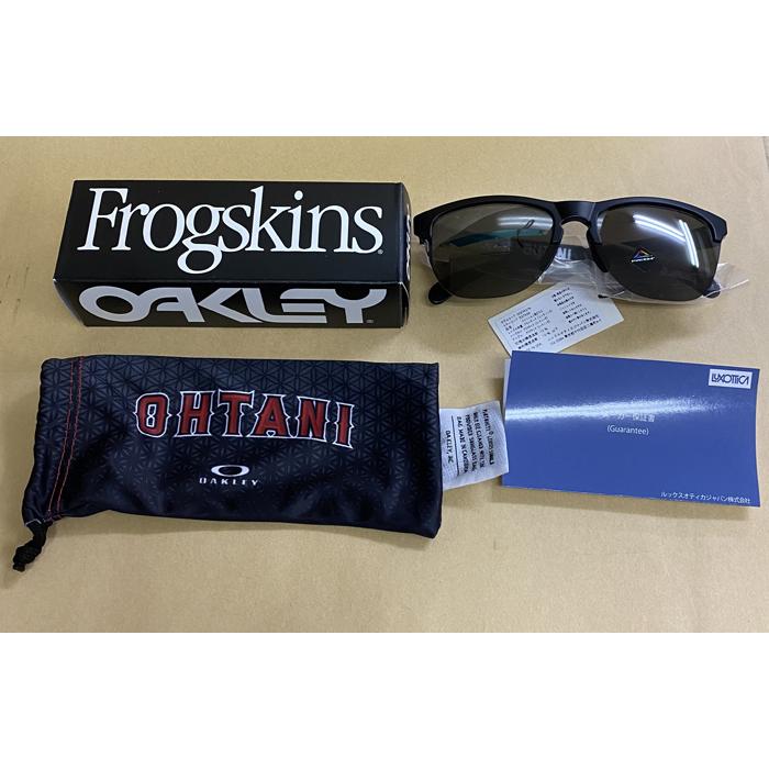 在庫あり 即納 OAKLEY オークリー FROGSKINS LITE Shohei Ohtani Collection フロッグスキン ライト PRIZM Black OO9374-3863 大谷翔平モデル 日本正規品｜maruni-select｜04