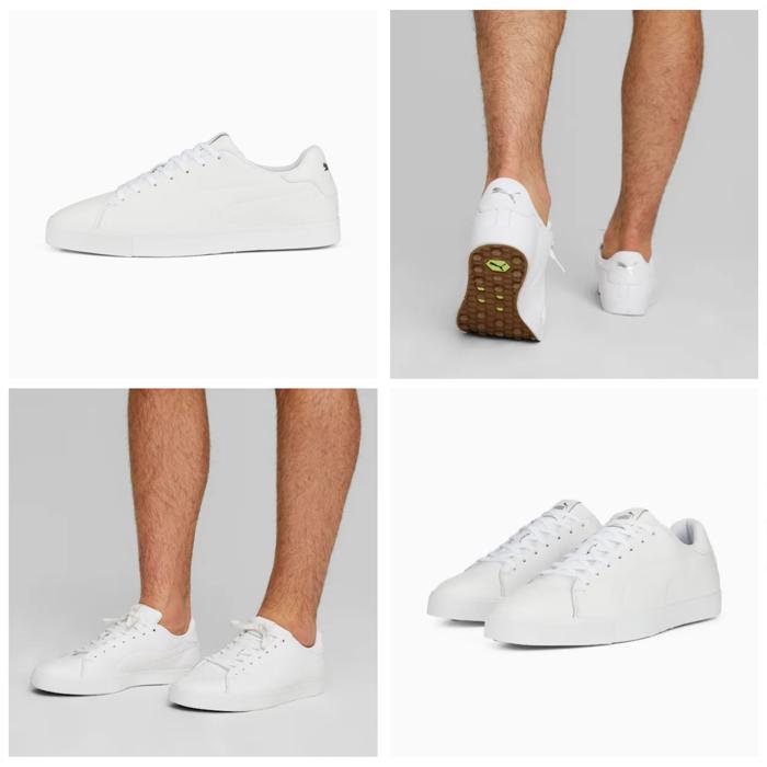 PUMA GOLF プーマ ゴルフ FUSION CLASSIC フュージョン クラッシック 376982 スパイクレスシューズ PUMA White-PUMA White (01) 日本正規品｜maruni-sports｜02