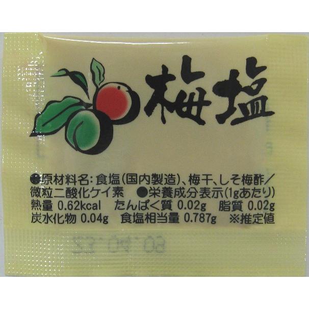 マルニ 公式 国産 塩 梅塩 小袋 100g 1g×100袋セット 味付き塩 マルニ フレーバー塩 お弁当 惣菜 冷やし中華 ラーメン | マルニ（食品） | 01