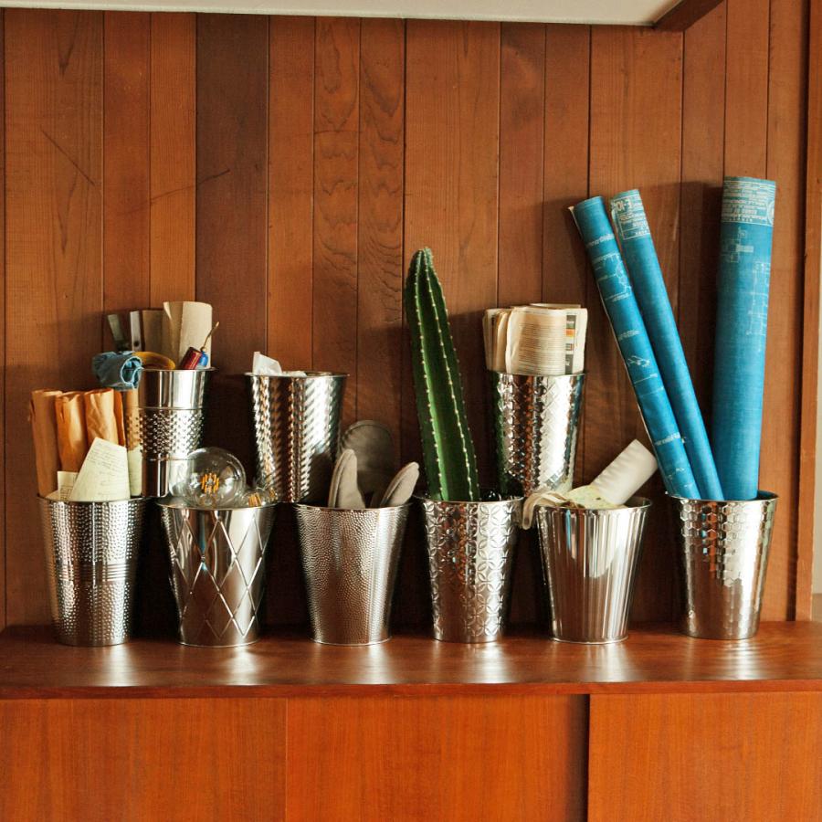 DULTON（ダルトン） STAINLESS BUCKET 8L ステンレス バケツ ゴミ箱 鉢