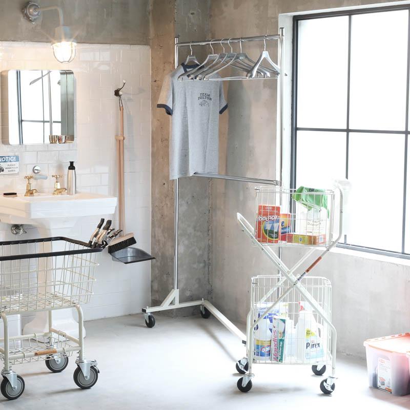 DULTON ダルトン LAUNDRY TROLLEY ランドリー トローリー ランドリー 洗濯物 アメリカン｜marunifurniture｜06