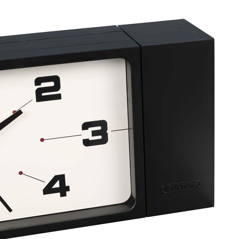 新品 両面時計 ダブルフェイスクロック ブラック ダルトン インテリア 小物 楽天市場】DULTON DOUBLE FACE WALL CLOCK 両面時計 ダルトン