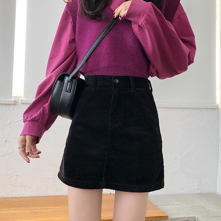 ボトムス スカート ミニスカート タイト 秋 冬 コーデ 30代 40代 コーデュロイ 黒 赤 Fb まるの樹 Fashion 通販 Yahoo ショッピング