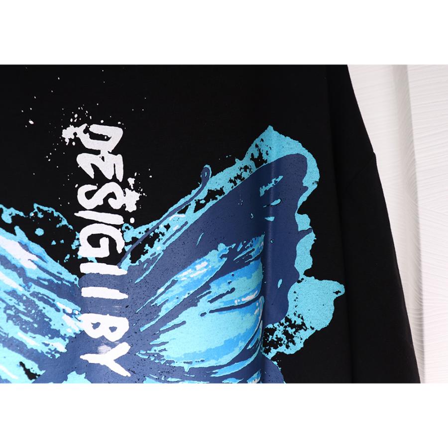 【8L／紫】蝶々プリント＊絞り染め＊半袖Tシャツ＊大きいサイズ＊レディース 楽天市場】半袖tシャツ 大きいサイズ レディース ビッグtシャツ