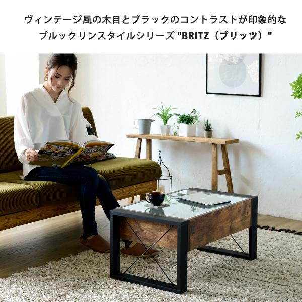 ローテーブル リビング 北欧 ガラス 収納 おしゃれ コンパクト 小さめ