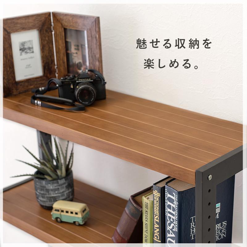 【1点もの】アジアン オープンラック 本棚 シェルフ 4段 木製 オープンラック オープンシェルフ シェルフ棚 おしゃれ 北欧 木製 4段