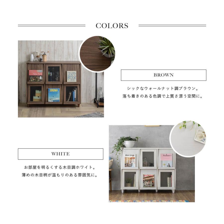 収納 アイデア 本 本棚 収納棚 扉付き おしゃれ 北欧 木製 フラップ扉  幅 111 110cm 白 爆買の画像