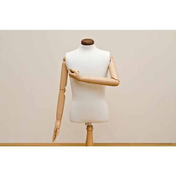 トルソー マネキン 安い メンズ 男性 アーム付き 腕 おしゃれ 猫脚