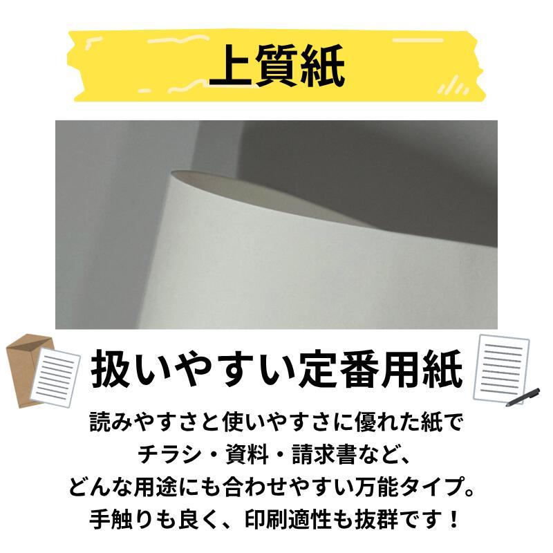 上質紙 厚口 90kg A3 1000枚|厚手でもプリント可能な白い紙 : 紙屋の丸