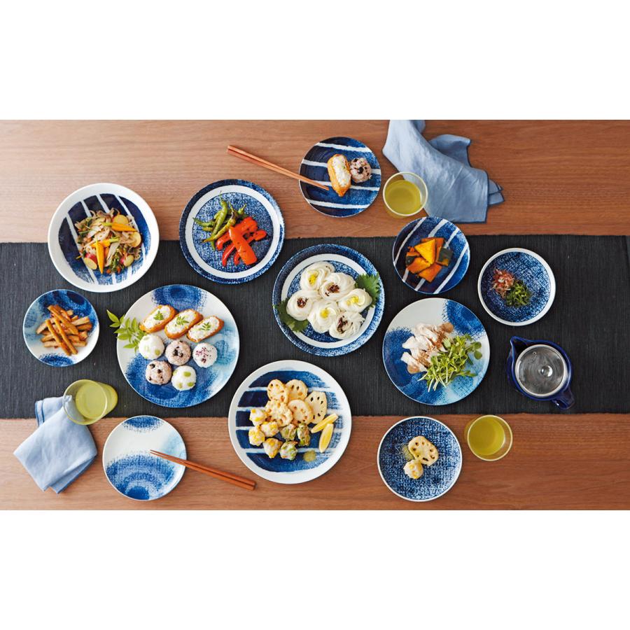 お皿 おしゃれ 食器 かわいい 和食器 北欧 日本製 美濃焼 TAMAKI アイゼン プレート21cm トラマ ボーダー ワールプール｜maruri-tamaki｜14