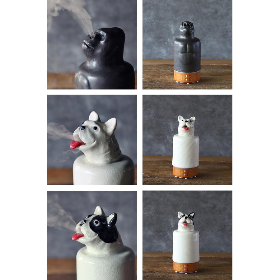 (20%OFF) TAMAKI アニマルアロマディフューザー Lサイズ おしゃれ 食器 かわいい ブサかわいい 動物 ゴリラ 犬 テリア ブルドッグ |  | 06