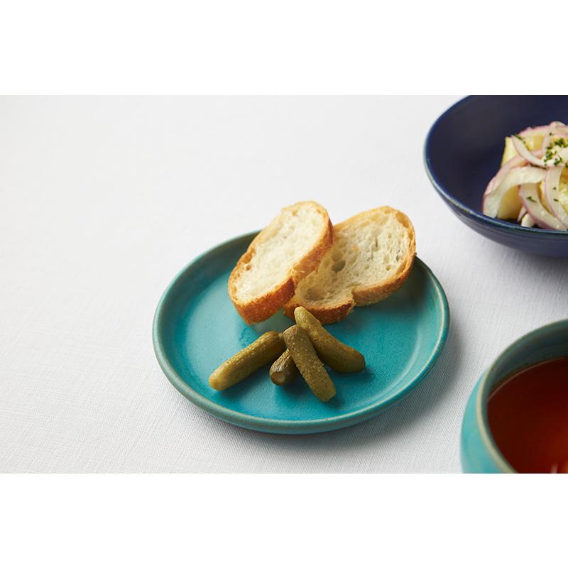 Blue（Rikizo） 食器 お皿 おしゃれ 北欧 カフェ風 ターコイズ 日本製