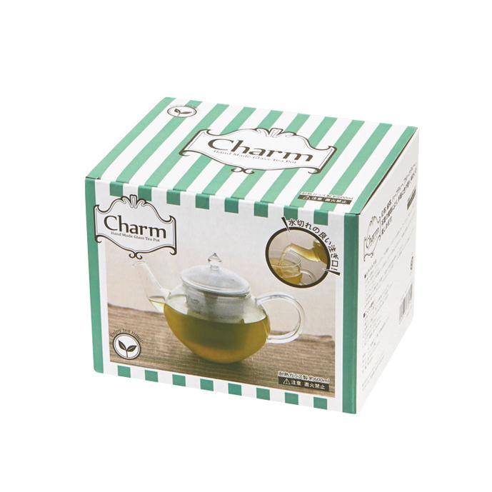 TAMAKI ガラスの器 おしゃれ 食器 かわいい カフェ風 北欧 紅茶 耐熱ガラス チャーム ティーポット バルーン | TAMAKI | 02