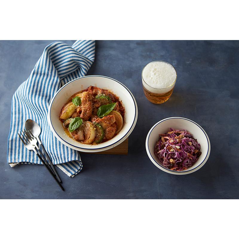 MIKASA（ミカサ） オーブン対応 コンコード ブルーライン プレート