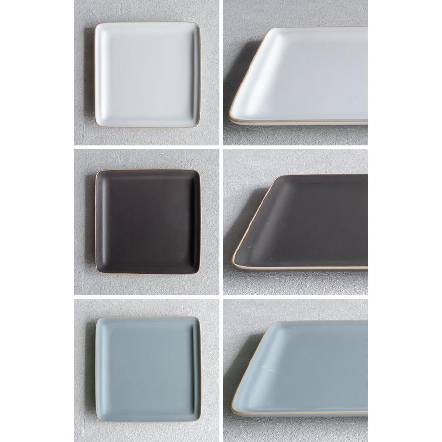 韓国食器 ５種（四角皿以外は各3組、四角皿のみ２組）セット エッジライン お皿 おしゃれ 角皿 22.5cm 食器 かわいい 食洗機