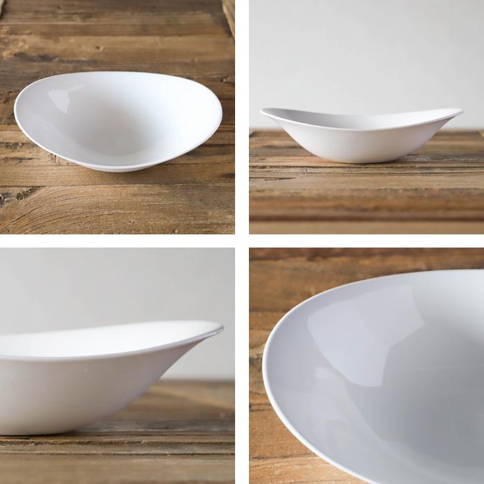 Fortemore オーバルカレー皿 25cm 高機能 食器 白いお皿 おしゃれ 北欧