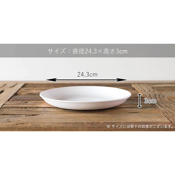 高機能食器 TAMAKI 白いお皿 おしゃれ 食器 北欧 カフェ風 業務用 食洗機 電子レンジ オーブン T-661888 フォルテモア プレート 24cm｜maruri-tamaki｜05