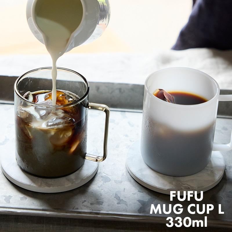 (6月10％OFF)エモい マグカップL 330ml 食器 おしゃれ かわいい 北欧 母の日 新生活 ギフト 食洗機対応 電子レンジ対応 TAMAKI フフ | TAMAKI