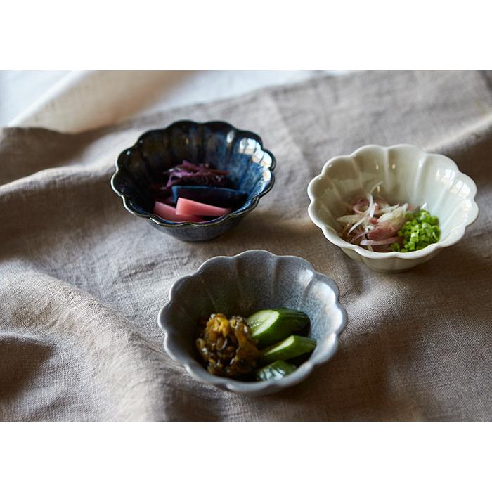 TAMAKI カレー皿 和食器 お皿 おしゃれ 食器 北欧 かわいい 輪花 菊形