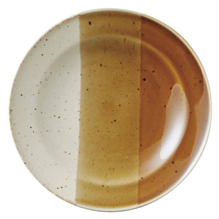 お皿 おしゃれ 食器 かわいい 安い 北欧 韓国 カフェ カレー パスタ ブラウン ブルー 和食器 日本製 美濃焼 ワンサード プレート 17cm Onethird Plate17 丸利玉樹利喜蔵商店 Yahoo 店 通販 Yahoo ショッピング